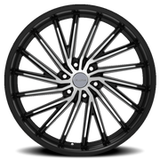Elure 54 24x9.5 +24 6x139.7mm 78.1mm Black Machined