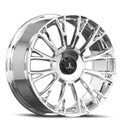 Luxxx Alloys 54 20x8.5 +35 5x100mm 73.1mm Chrome