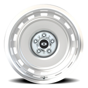 Vision 54 20x10 +0 5x127mm 78.1mm Silver Machined Lip