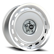 Vision 54 22x9 +6 5x127mm 78.1mm Silver Machined Lip