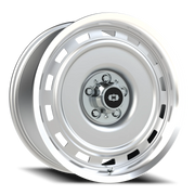 Vision 54 20x9 +6 5x127mm 78.1mm Silver Machined Lip