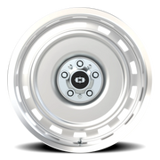 Vision 54 20x9 +6 5x127mm 78.1mm Silver Machined Lip