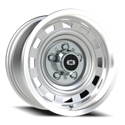 Vision 54 15x8 -18 5x127mm 78.1mm Silver Machined Lip