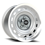 Vision 54 17x9 +0 5x127mm 78.1mm Silver Machined Lip