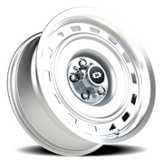 Vision 54 18x8 -6 5x127mm 78.1mm Silver Machined Lip