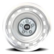 Vision 54 18x9 +0 5x127mm 78.1mm Silver Machined Lip