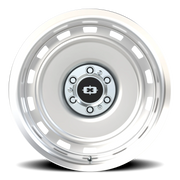 Vision 54 20x10 -12 6x139.7mm 108mm Silver Machined Lip