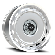 Vision 54 22x9 +0 6x139.7mm 108mm Silver Machined Lip