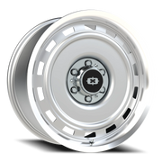 Vision 54 20x9 +25 6x139.7mm Silver Machined Lip