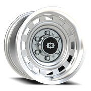 Vision 54 15x10 -44 6x139.7mm 108mm Silver Machined Lip