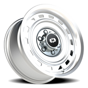 Vision 54 17x8 +0 6x139.7mm 108mm Silver Machined Lip