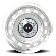 Vision 54 17x8 +0 6x139.7mm 108mm Silver Machined Lip