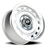 Vision 54 18x9 -12 6x139.7mm 108mm Silver Machined Lip