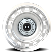 Vision 54 18x9 +0 6x139.7mm 108mm Silver Machined Lip