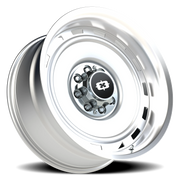 Vision 54 22x10 -25 8x165.1mm 116.8mm Silver Machined Lip