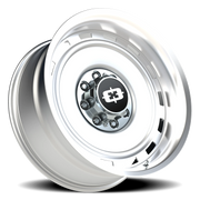 Vision 54 22x10 -25 8x180mm 124.2mm Silver Machined Lip