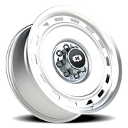 Vision 54 22x9 -12 8x165.1mm 116.8mm Silver Machined Lip