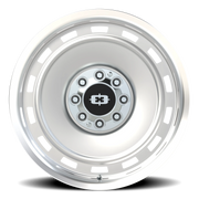 Vision 54 22x9 +12 8x165.1mm 116.8mm Silver Machined Lip