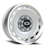 Vision 54 22x9 +12 8x180mm 124.2mm Silver Machined Lip