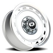 Vision 54 22x9 +12 8x180mm 124.2mm Silver Machined Lip