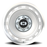 Vision 54 22x9 +12 8x180mm 124.2mm Silver Machined Lip