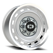 Vision 54 20x9 +12 8x180mm 124.2mm Silver Machined Lip