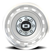 Vision 54 20x9 +12 8x180mm 124.2mm Silver Machined Lip