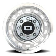 Vision 54 17x9 +12 8x180mm 124.2mm Silver Machined Lip
