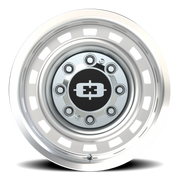 Vision 54 18x9 +12 8x180mm 124.2mm Silver Machined Lip
