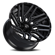 TIS 554BM 20x10 -19 8x165.1mm 125.2mm Gloss Black Milled