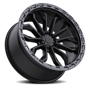 TIS 556BA 20x9 +0 6x139.7mm 106.2mm Satin Black Anthracite Lip Ring