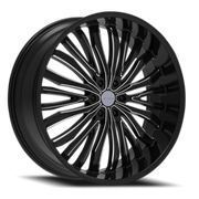 Elure 55 26x10 +24 6x139.7mm 78.1mm Black Milled