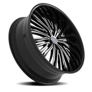 Elure 55 26x10 +24 6x139.7mm 78.1mm Black Machined