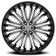 Elure 55 26x10 +24 6x139.7mm 78.1mm Black Machined