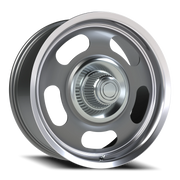 Vision 55 20x8.5 -6 5x120.65mm 83mm Gunmetal Machined Lip
