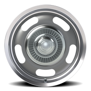 Vision 55 17x7 +0 5x114.3mm 83mm Gunmetal Machined Lip