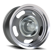 Vision 55 17x8 +0 5x120.65mm 83mm Gunmetal Machined Lip
