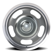 Vision 55 18x8.5 +10 5x120.65mm 83mm Gunmetal Machined Lip