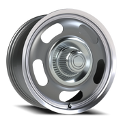 Vision 55 18x8.5 +32 5x114.3mm 83mm Gunmetal Machined Lip