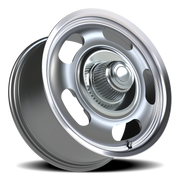 Vision 55 18x8.5 +32 5x114.3mm 83mm Gunmetal Machined Lip