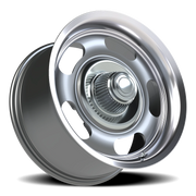 Vision 55 18x9.5 +0 5x114.3mm 83mm Gunmetal Machined Lip