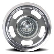 Vision 55 18x9.5 +0 5x114.3mm 83mm Gunmetal Machined Lip