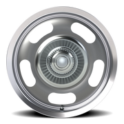 Vision 55 18x9.5 +38 5x114.3mm 83mm Gunmetal Machined Lip