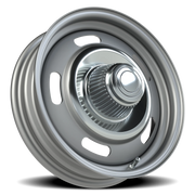Vision 55 15x4 +0 5x120.65mm 81.7mm Metallic Silver