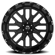 TIS 560BM 20x10 -19 6x135mm 106.2mm Gloss Black Milled