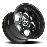 Vision 561 15x10 -25 5x114.3mm 83.1mm Gloss Black Milled Windows
