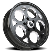 Vision 561 17x4.5 -24 5x120mm 83.1mm Gloss Black Milled Windows