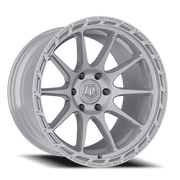 TIS 563BS 17x9 -12 6x139.7mm 106.1mm Brushed Silver Machined Face