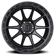 TIS 563B 20x9 +0 6x139.7mm 106.1mm Satin Black