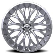 TIS 565C 22x10 -19 6x139.7mm 106.2mm Chrome